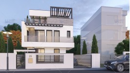Proiect personalizat casa pe teren ingust Bucuresti - Sector 4
